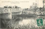 73 Savoie CPA FRANCE 73 " Aix les Bains Le Pont de Choudy, Le Village de Pner"