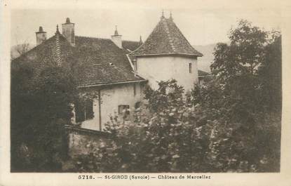 CPA FRANCE 73 " St Girod, Château de Marcellaz"