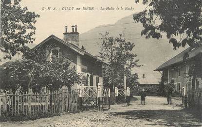 CPA FRANCE 73 "Gilly sur Isère, La Haloe de la Rachy"