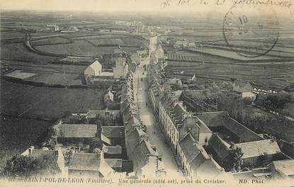 / CPA FRANCE 29 "Saint Pol de Léon, vue générale"