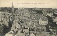 29 Finistere / CPA FRANCE 29 "Saint Pol de Léon , la basilique prise du clocher du Creisker"