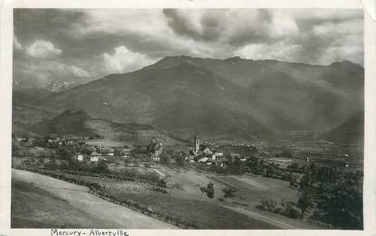 CPSM FRANCE 73 " Mercury, Panorama du Mont Blanc"