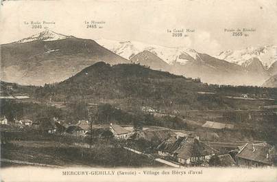 CPA FRANCE 73 " Mercury - Gemilly, Village des Hérys d'Aval"