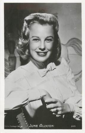 CPSM ARTISTE '"June Allyson"