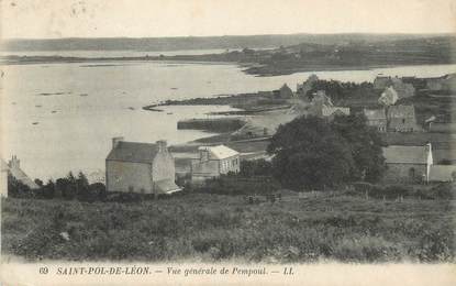 / CPA FRANCE 29 "Saint Pol de Léon, vue générale de Pempoul"