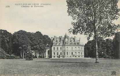 / CPA FRANCE 29 "Saint Pol de Léon, château de Kernevez"