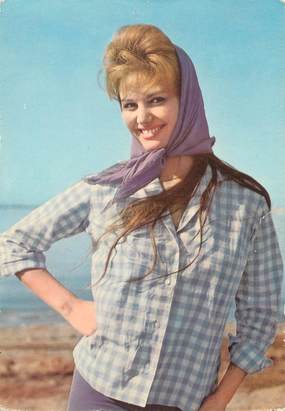 CPSM ARTISTE "Claudia Cardinale"