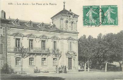 CPA FRANCE 83 "Les Arcs, la Place et la mairie"