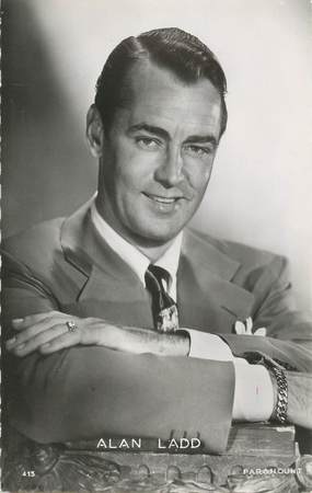 CPSM ARTISTE "Alan Ladd"