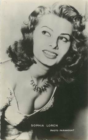 CPSM ARTISTE "Sophia Loren"