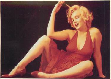 CPSM ARTISTE " Marilyn Monroe"