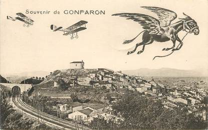 CPA FRANCE 83 "Gonfaron, souvenir " / ANE