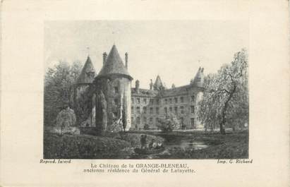 / CPA FRANCE 77 "Courpalay, le château de la grange Bleneau, ancienne résidence du général de Lafayette"