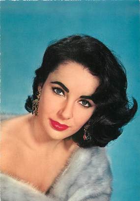 CPSM ARTISTE " Elisabeth Taylor"