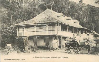 CPA GUYANE " Bourda Le Chalet du Gouverneur"