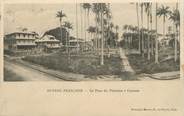 Guyane RARE CPA GUYANE " Cayenne, La Place des Palmistes"