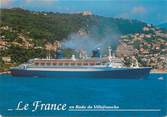 Bateau CPSM BATEAU "La Rade de Villefranche, Le France"