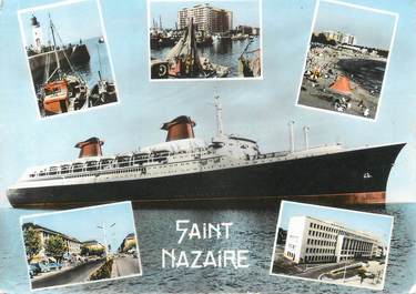 CPSM BATEAU "St Nazaire, Le France"