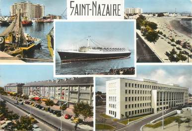 CPSM BATEAU " St Nazaire, Le France"