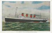 Bateau CPA BATEAU "Paquebot S.S. France"