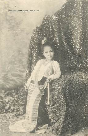 CPA BIRMANIE "Petite princesse birmane"