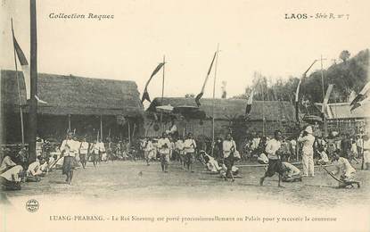 CPA LAOS "Luang Prabang, le Roi Sisavong"