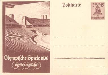 CPSM Allemagne "Les Jeux Olympiques, Stade"