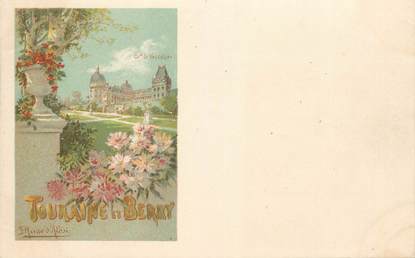 CPA FRANCE 36 "Valençay, le chateau" / Illustrateur F.Hugo d'Alési