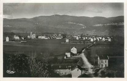 CPSM FRANCE 38 "Porcieu, Vue générale Route de Vassieu"