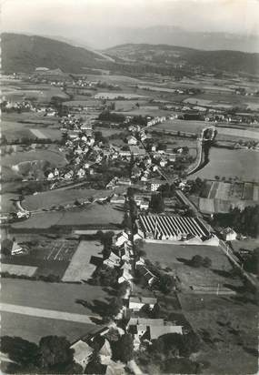 CPSM FRANCE 38 " Chabons, Vue générale aérienne"