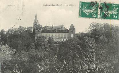 CPA FRANCE 38 " Colombe, Le château"