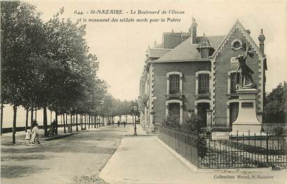 CPA FRANCE 44 "Saint Nazaire, le Bld de l'Océan"