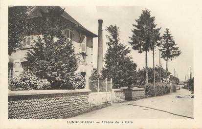 CPA FRANCE 38 "Longechenal, Avenue de la Gare"