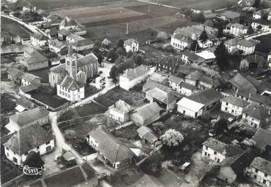 CPSM FRANCE 38 "Longechenal, Vue panoramique aérienne"