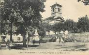 38 Isere CPA FRANCE 38 " Les Avenières, La place, l'église et le monument aux morts"