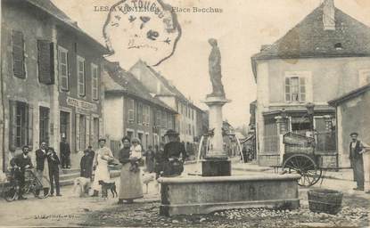 CPA FRANCE 38 " Les Avenières, Place Bacchus"