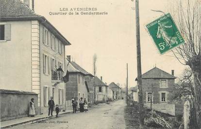 CPA FRANCE 38 " Les Avenières, Quartier de la Gendarmerie"