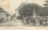 38 Isere CPA FRANCE 38 " Les Avenières, Place Bacchuset, Route du Bugey"