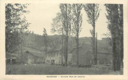 CPA FRANCE 38 "Olouise, Grande rue"