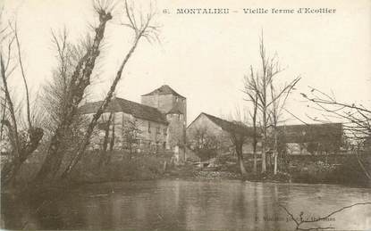 CPA FRANCE 38 "Montalieu, Vieille ferme d'Ecottier"