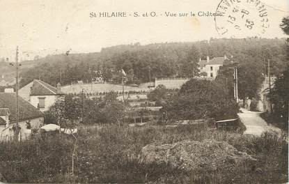 / CPA FRANCE 78 "Saint Hilaire, vue sur le château"