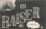 38 Isere CPA FRANCE 38 "Morestel, Un baiser de Morestel"