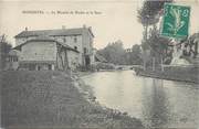 38 Isere CPA FRANCE 38 " Morestel, Le Moulin de Roche et la Save"