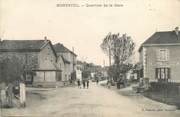 38 Isere CPA FRANCE 38 " Morestel, Quartier de la Gare"