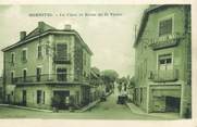 38 Isere CPA FRANCE 38 " Morestel, La place et la Route de St Victor"