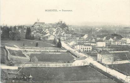 CPA FRANCE 38 " Morestel, Panorama"