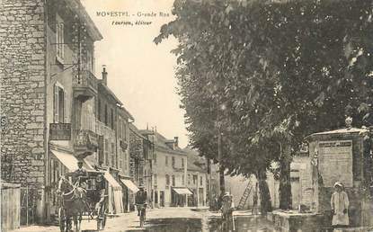 CPA FRANCE 38 " Morestel, Grande rue"