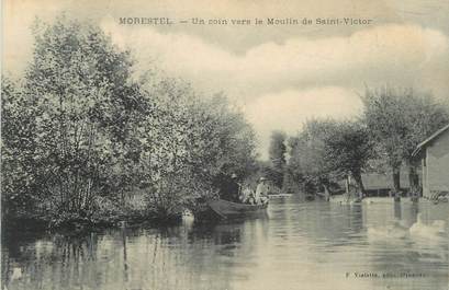 CPA FRANCE 38 " Morestel, Un coin vers le Moulin de St Victor"