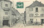 38 Isere CPA FRANCE 38 " Morestel, Place et rue principale"