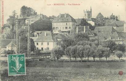 CPA FRANCE 38 " Morestel, Vue générale"